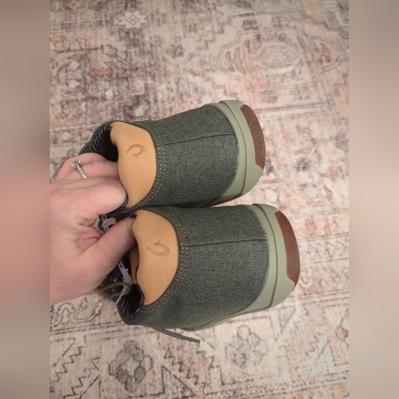 Olukai Nana Hele Wai’apo Olive Chukka Boots Men's Size 10US New - Picture 5 of 6